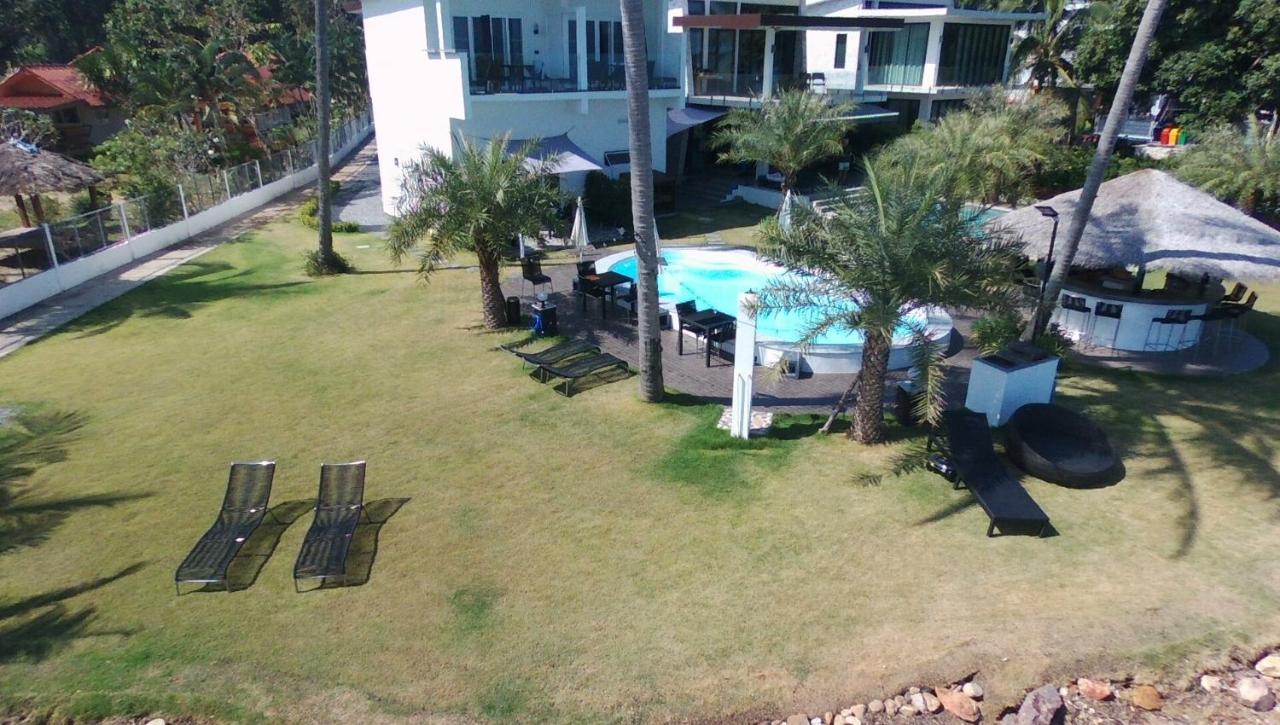 Ganze Villa Beachfront-Pool-Villa-Apartment Koh Chang Exterior foto