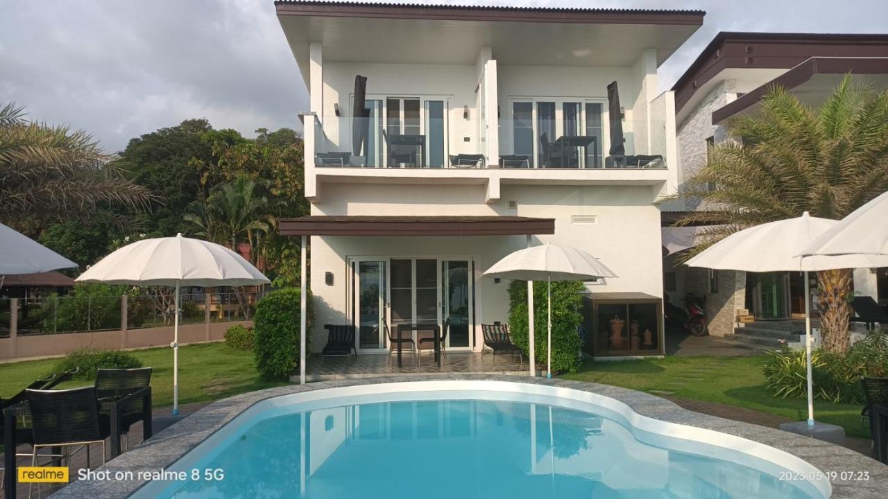 Ganze Villa Beachfront-Pool-Villa-Apartment Koh Chang Exterior foto